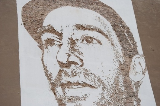 "Now is our time" by Vhils #vhils