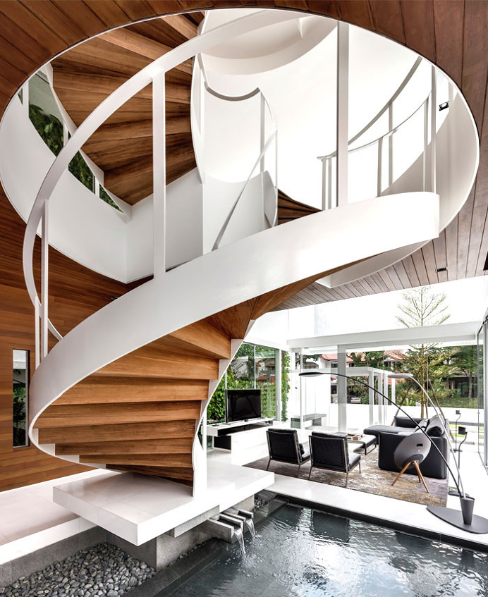 Greja Glass House by Park + Associates - stairs, staircase, architecture, interior design, home #design, #stairs