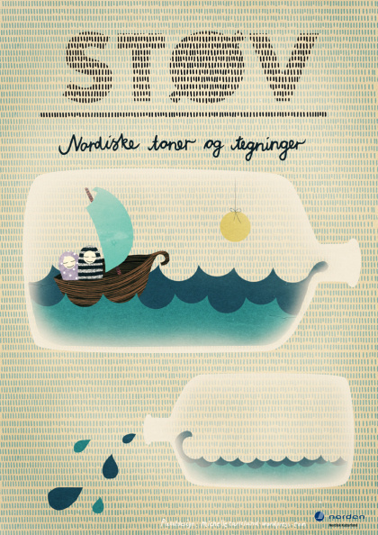 Michelle Carlslund Illustration: STØV #sun #water #nordic #sailor #danish #illustration #sea #scandinavian #boat #poster #copenhagen #sail #tv #waves