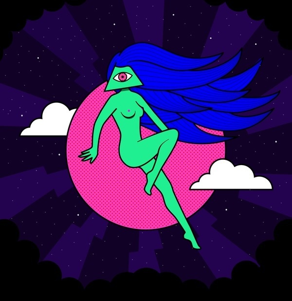 ForagePress.com | Chris Rain #vector #neon