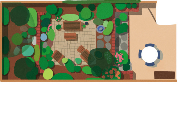 This Old House Magazine #vector #floorplan #illustration #architecture #exterior