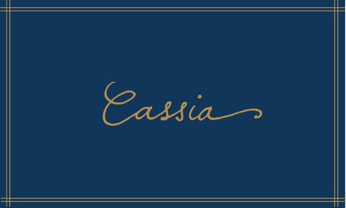 Cassia Asian Vietnamese Los Angeles santa monica chef Restaurant Logo and Branding - Logos | Strohl Inc | A San Francisco Brand