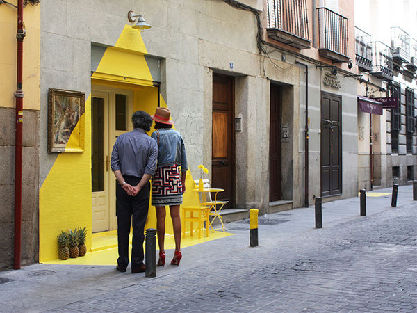 CJWHO ™ ((fos) by (fos) (fos) is the name of the first...) #madrid #design #restaurant #illustration #art #street #clever
