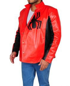 SPIDER MAN LAST STAND LEATHER JACKET