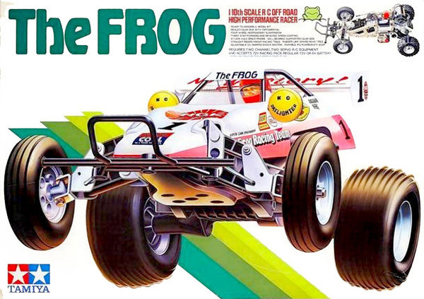 Tamiya The Frog #illustration #retro