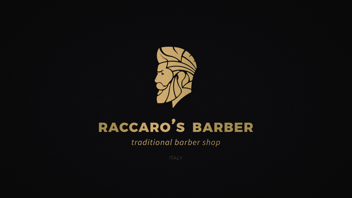 Raccaro's Barber - Visual ID by Miguel Angélus Batista on Behance #logo #design #branding #visualidentity