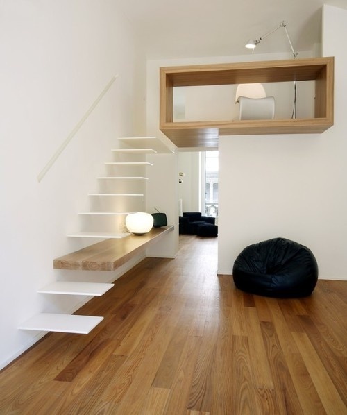 CJWHO ™ (Casa Studio, Turin, Italy by Studioata The...) #design #wood #clever #interiors #stairs