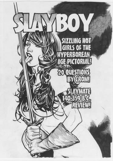 ImagineFX Slayboy by AdamHughes #illustration #zine