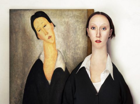 'The Real Life Models' by Flora Borsi | PICDIT #painting #digital #art