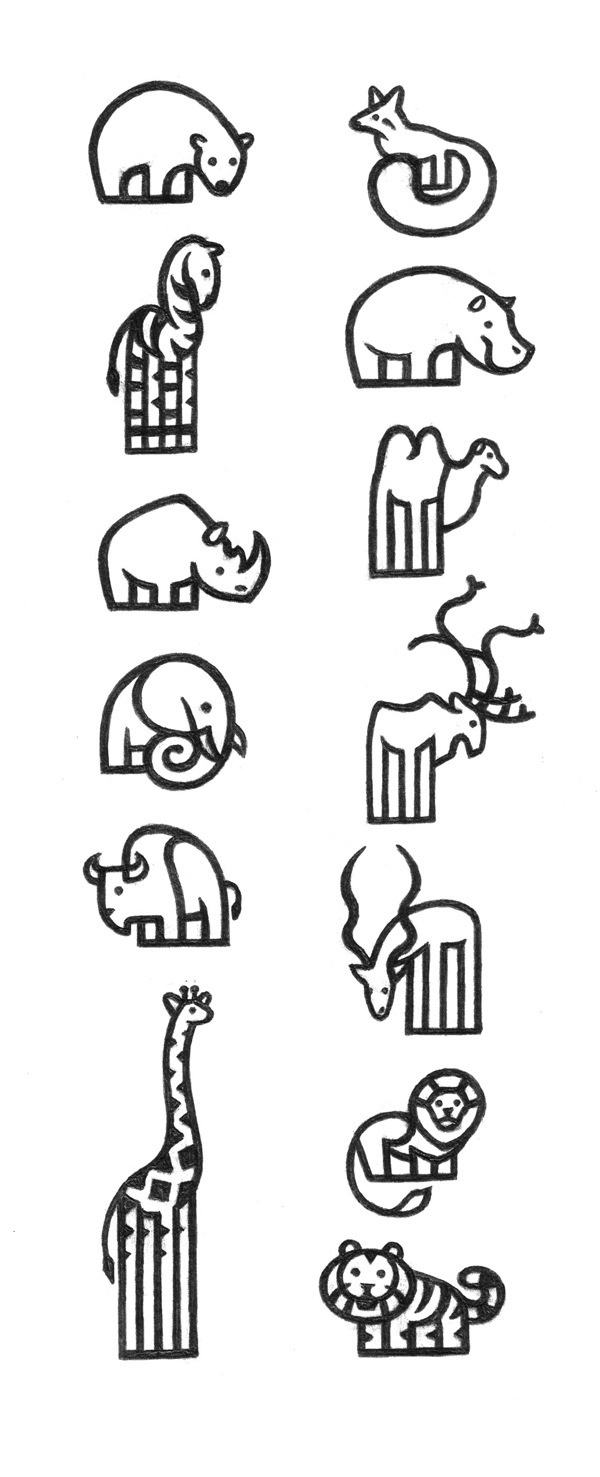 pictogram animals