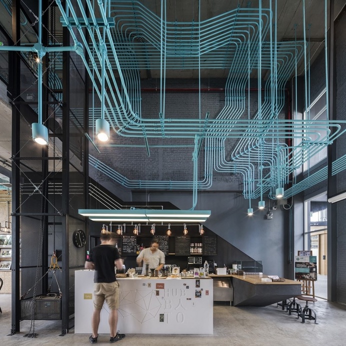 Co Working and Artisan Space – Hubba-to by Supermachine Studio