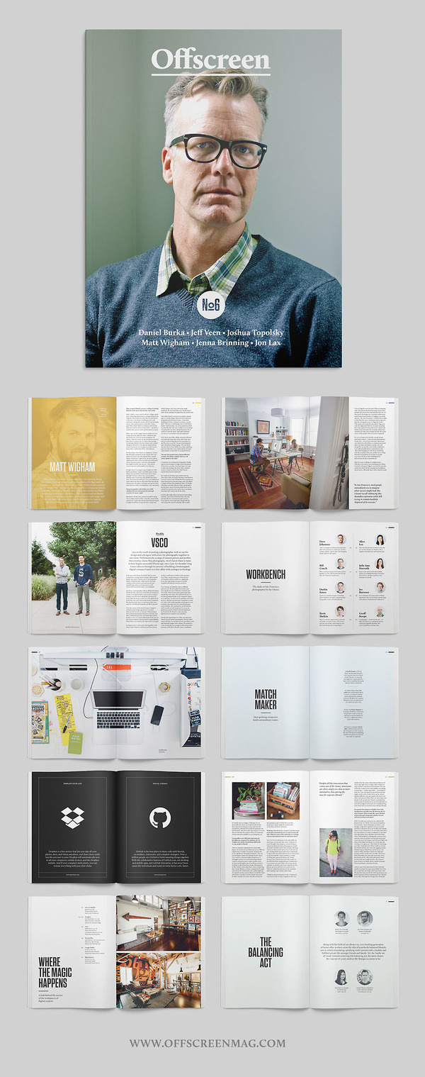 Offscreen Issue No6 #print #editorial #magazine