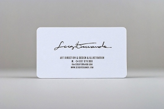 Sergi Ferrando #logo #card #business