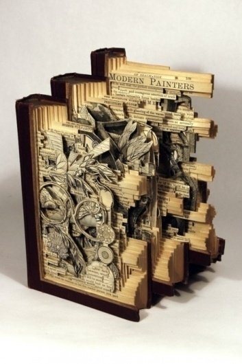 BMD Love Blog #illustration #sculpture #book #cutout