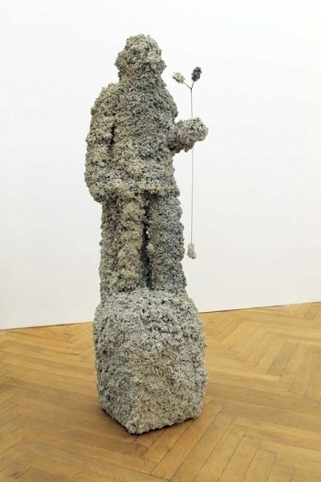 Nick van Woert #nick #sculpture #woert #plaster #van #statue