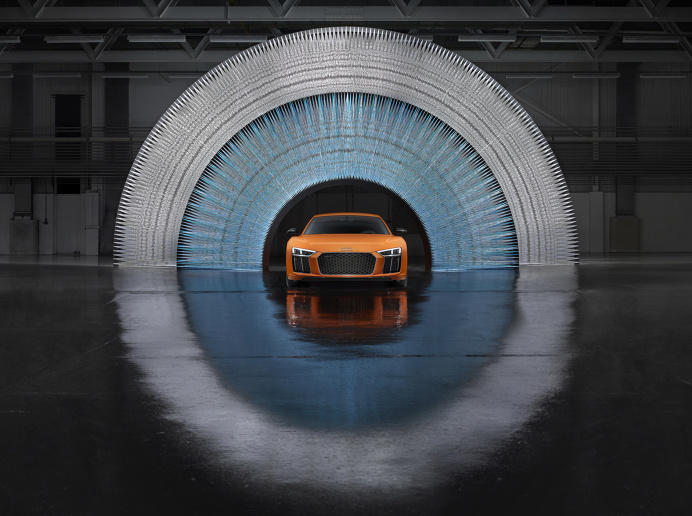 Art by Sebastien Preschoux Art directed by Vinny Olimpio Photo by: Benedict Redgrove #art #automotive #audi #r8 #audir8 #artdirection