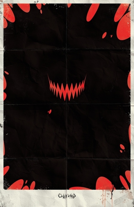 Marvel Minimalist Posters Vol.2 on the Behance Network #carnage #comics #marvel