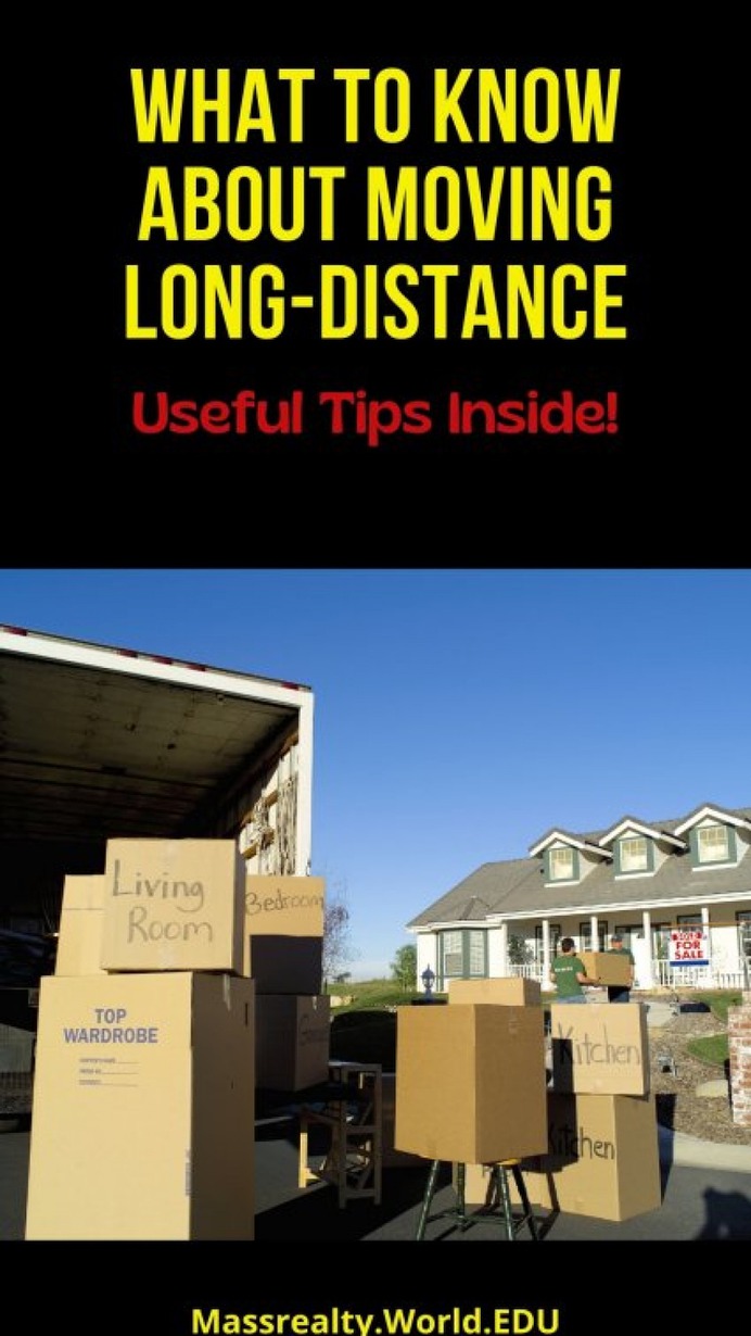 What to Know About Long Distance Moving Infographic