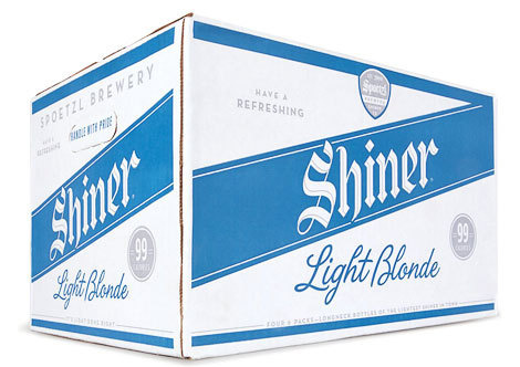 Shiner Light Blonde Case #packaging #beer #case