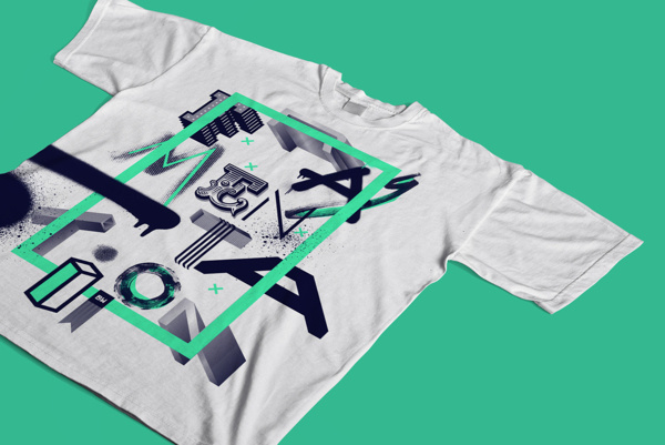 Frag.men.ta.tion on Behance #blankhiss #fragmentation #poster #type #typography