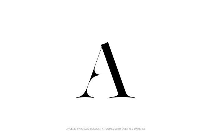 Lingerie Typeface - The Most Advanced Typeface For Fashion And Luxury by Moshik Nadav Typography http://www.moshik.net/buy/font-fashion-maga