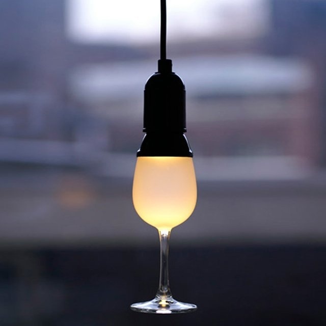 Glassbulb Lamp by Oooms #tech #flow #gadget #gift #ideas #cool