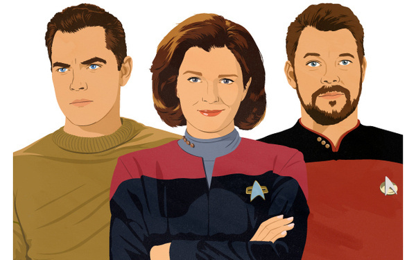 39 StarTrek3.jpg #illustration #portraits #vector