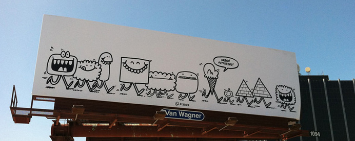 Kevin_Lyons01 #urban #illustration #art #billboard