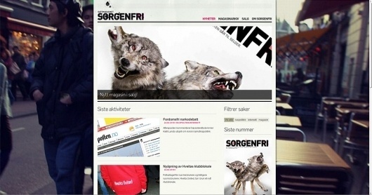 Klipp og Lim - Sorgenfri Web #klippoglim #photography #web #layout #animal #typography