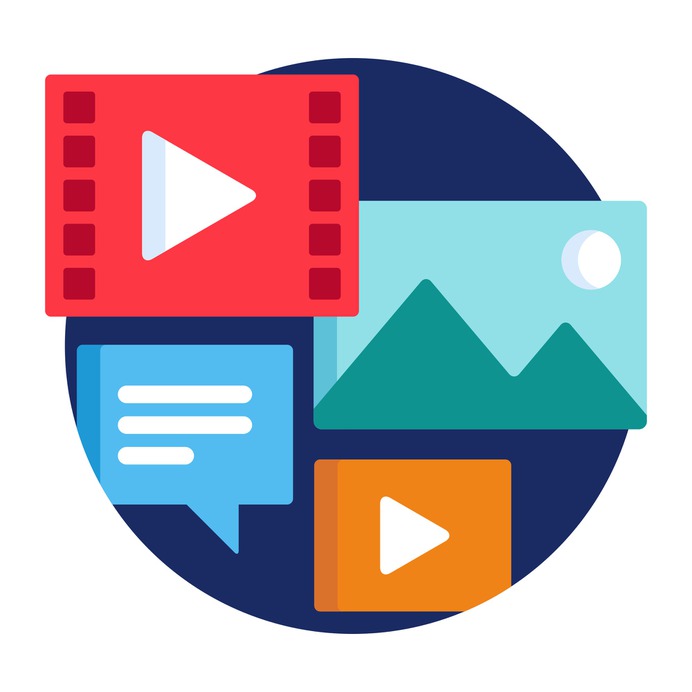 See more icon inspiration related to campaign, multimedia, ui, digital campaign, seo and web, music and multimedia, video player, pictures, image, messages, marketing, digital, business and web on Flaticon.