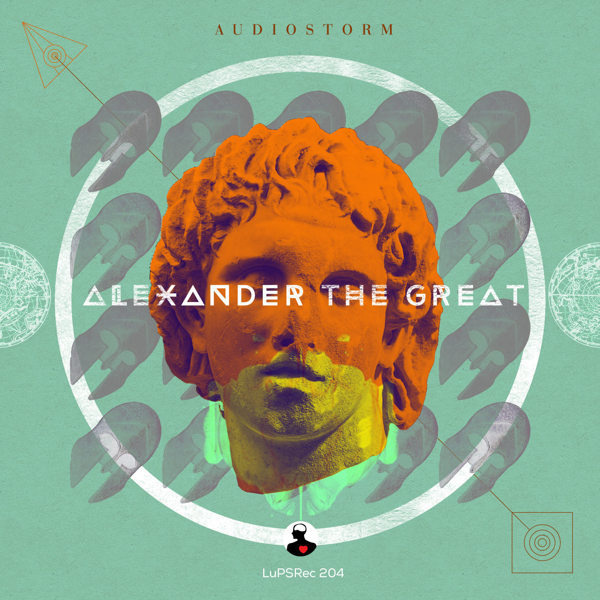 Audiostorm EP Cover #album #design #color #illustration #art #typography