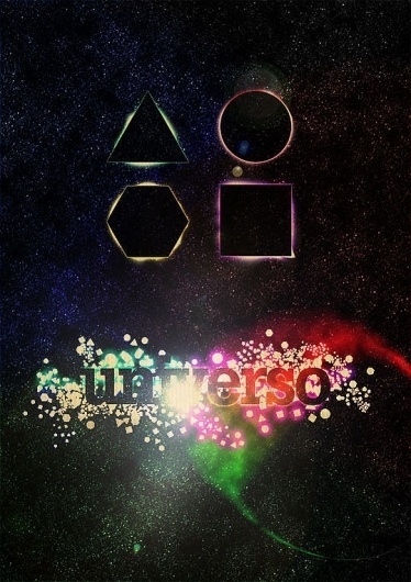 Universo #universe #color #space #cosmos #poster #morph #universo #typography