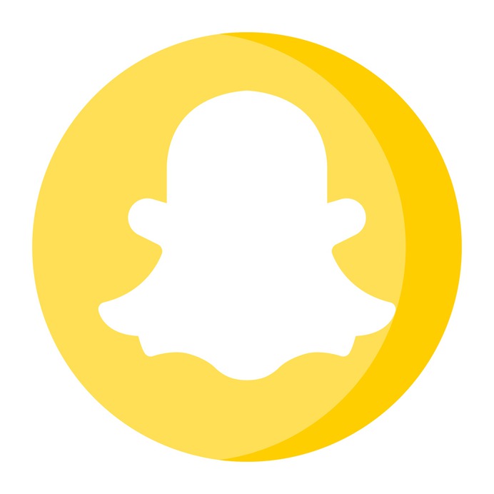 See more icon inspiration related to snapchat, brand, logo, social media, brands and logotypes, logos, logotype and social network on Flaticon.