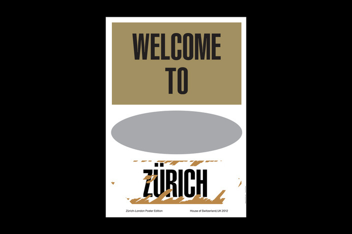 welcome to zurich #poster