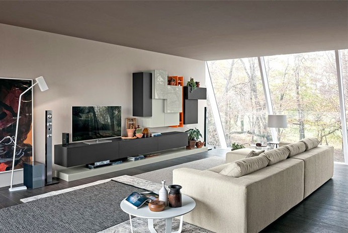 80 Modern TV Wall Decor Ideas - InteriorZine - #tv #wall #livingroom #decor #design #furniture