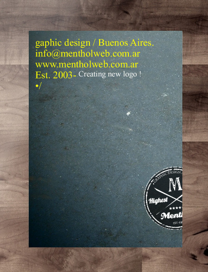 creating logo #logotype #process #book #menthol #typo