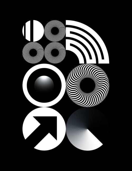 #design #graphicdesign #poster #geometric #circle #circles #black #white #illustration #minimal #minimalism