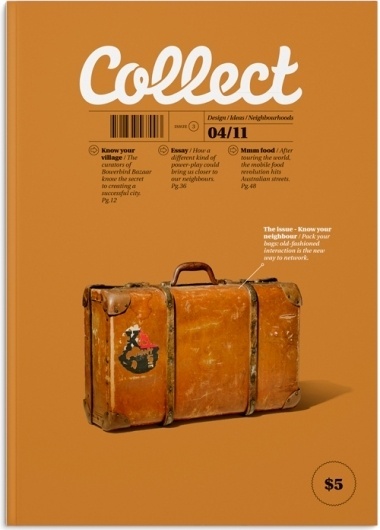 A. | artunion: Beautiful Collect Magazine Cover #magazine #typography