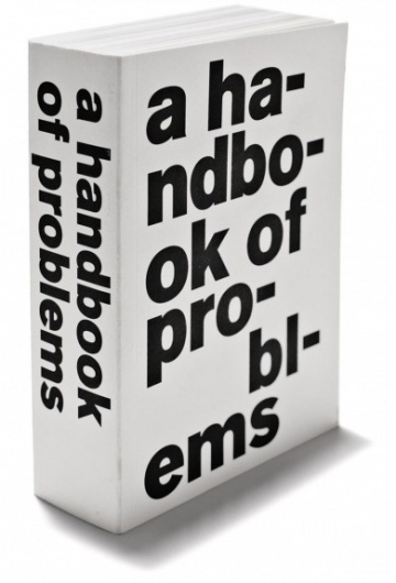 Rasmus Koch Studio : A Handbook of Problems #book #typography