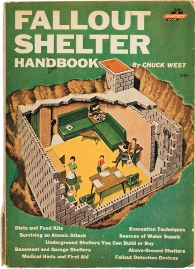 An excerpt from the book "Better Homes & Bunkers: The Fallout Shelter for the Nuclear Family" by Susan Roy: Observatory: Design Observer #cover #nuclear #retro #book