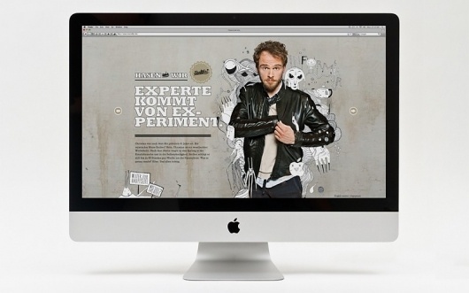 Hasen wie wir #illustration #typo #webdesign