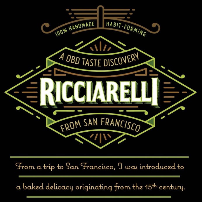 A package design for an amazing bakery in San Francisco that makes Italian cookies to die for...