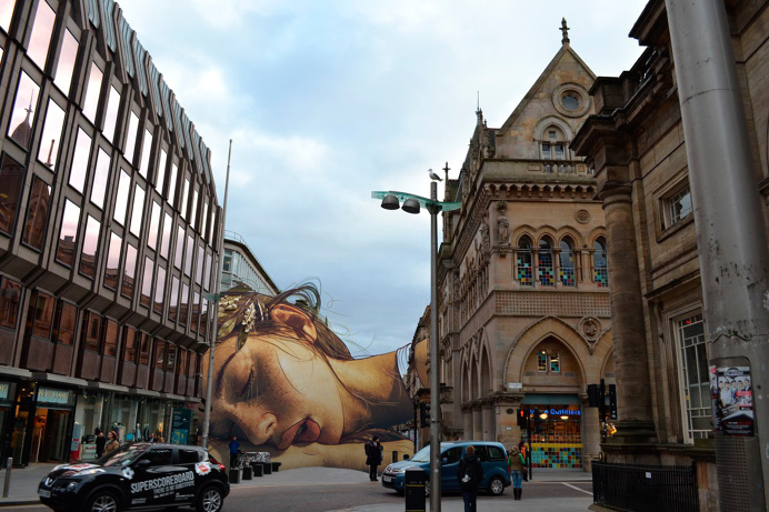 Sleeping Diana in Edinburgh by Maria Umiewska feat.Nadia Konina