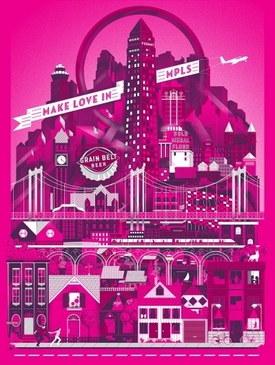 Dipped In Acid #print #minnesota #screen #minneapolis #poster