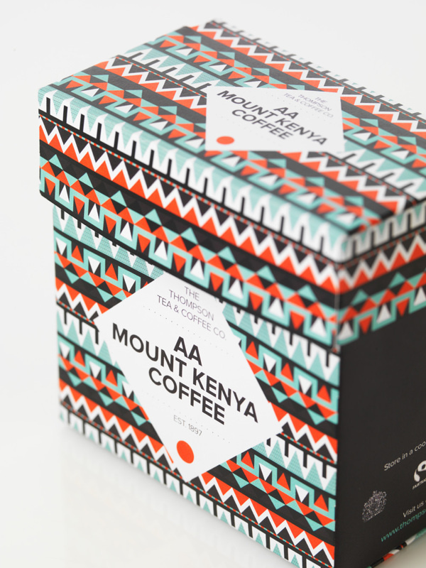 Thompson Tea & Coffee Co. on Behance #pattern #packaging #design #illustration #tea