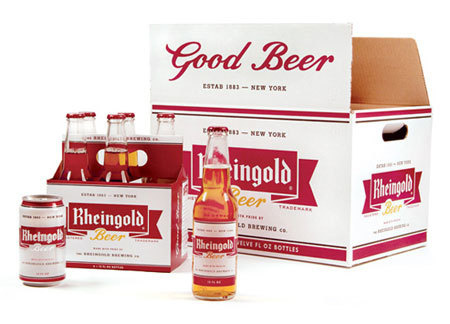Rheingold Beer #packaging #beer