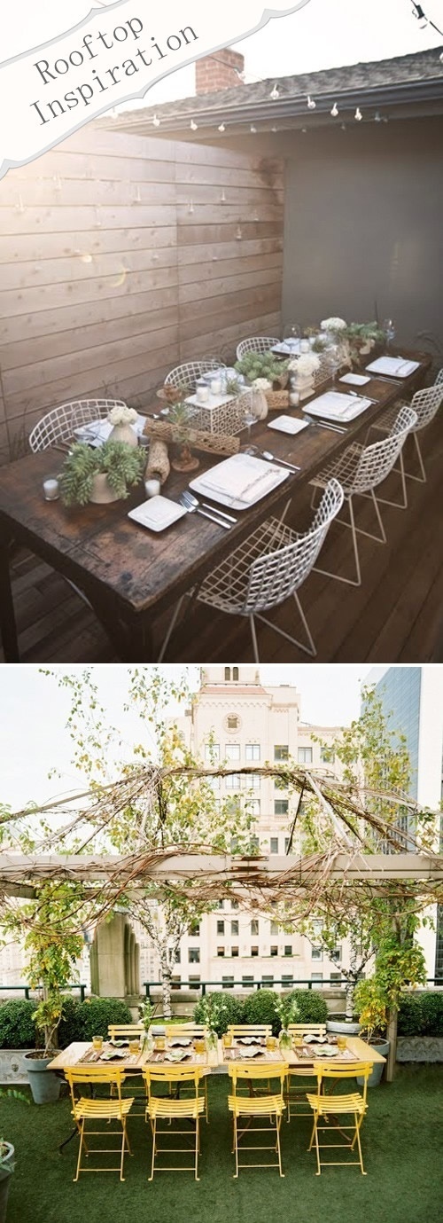 rooftop party | Mr #table