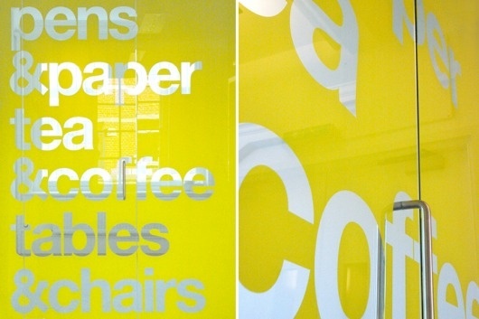 dn&co. | wells&more #signage #typography