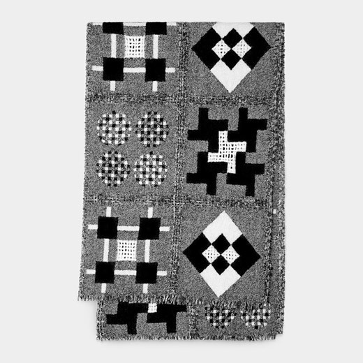 Patchwork Throw #quilt #pattern #moma