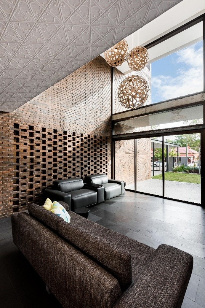 Impressive Brick Home with Open and Glazed Living Spaces 2